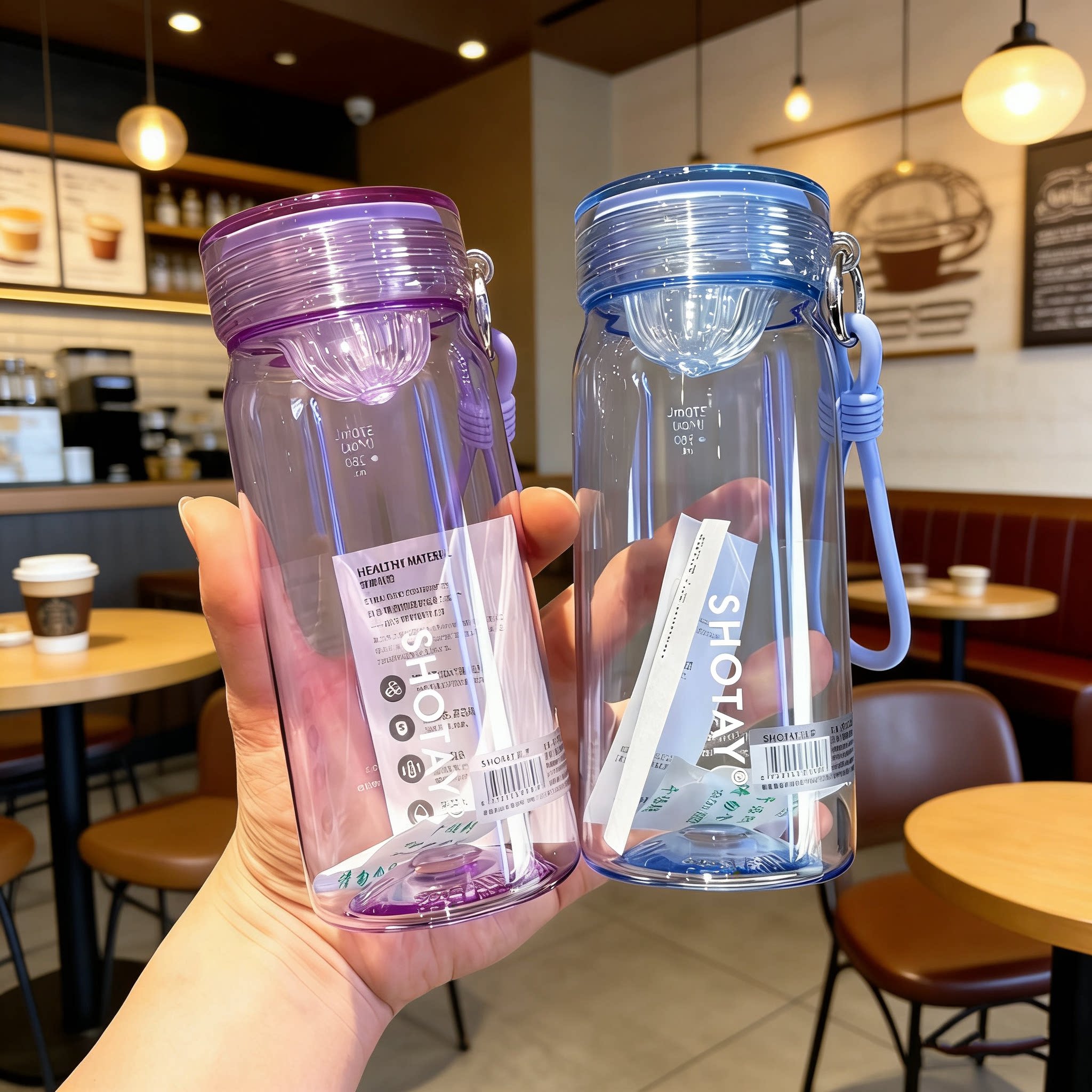 尚泰Tritan耐高温泡茶直饮随手杯