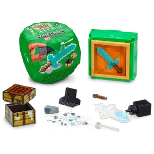 美国代购 miniverse我的世界联名武器盲盒潮流玩具正版剑斧头收集