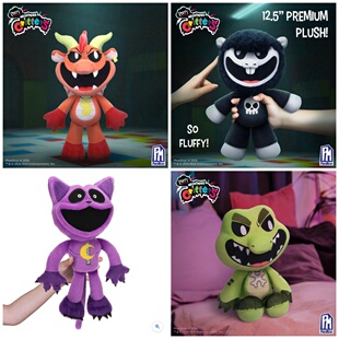 POPPY PLAYTIME波比的游戏时间鳄鱼玩具 巴巴西蒙瞌睡猫 美国代购