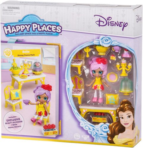 迪士尼shopkins玩具贝儿餐厅娃娃