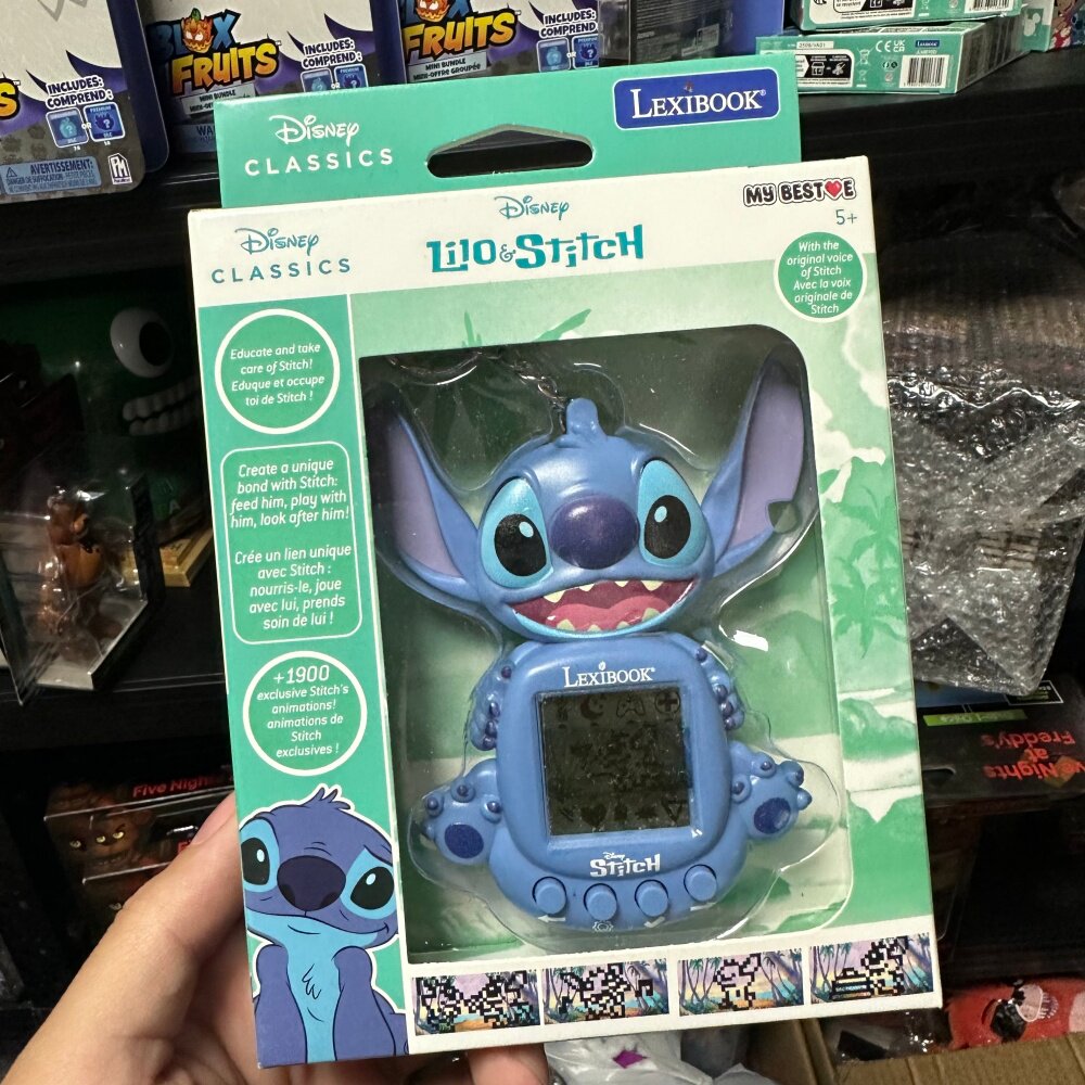 代购! LEXiBOOK美国代购正品史迪奇游戏机拓麻歌子挂件电子宠物