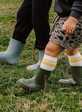 西班牙进口IGOR男女儿童宝宝彩色软底中筒防水防滑耐穿雨靴雨鞋
