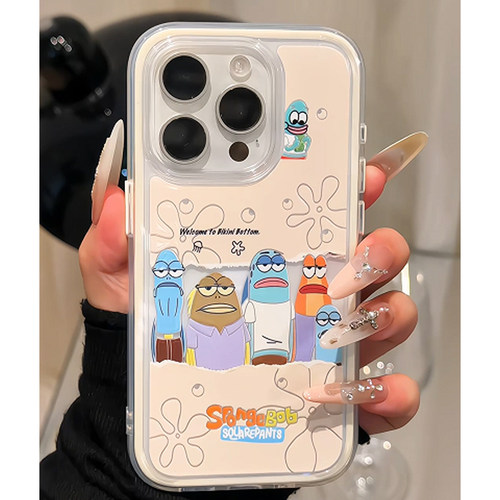 白路人鱼合集适用苹果17promax手机壳iPhone16pro华为mate80p90小米15magic8K70reno16Y600vivoX300S60note14