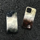 冰川纹晕染高级感适用苹果15promax手机壳iPhone17max14小米16华为mate60荣耀200vivox100p50reno12nova11s19