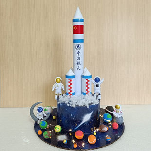 科技节手工帽子DIY太空航天主题立体太空帽材料包幼儿园学生作业