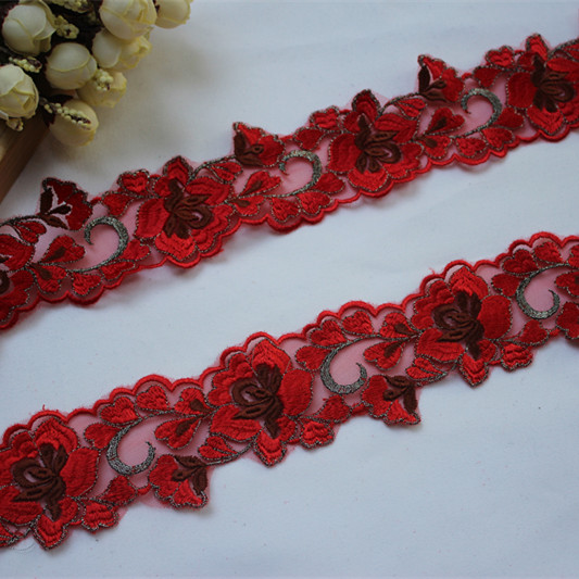 宽约5cm 红色+咖啡色+银色 13米内连续 优质 售完无补货