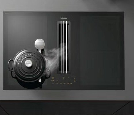 Miele美诺油烟机KMDA7634/7633FL德国电磁炉嵌入式下吸下排油烟机