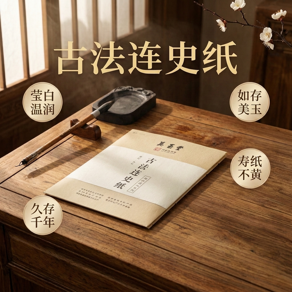 美玉堂连史临摹纸拷贝纸拓边款纸水印上石篆刻姜思序堂