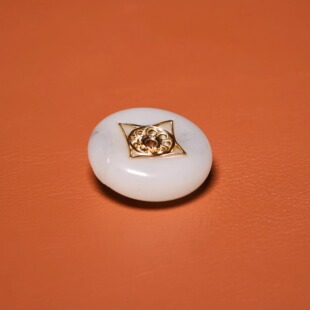 秋会长和田玉新疆青花籽料平安赚钱【含NGTC国检N1子料大证】原创