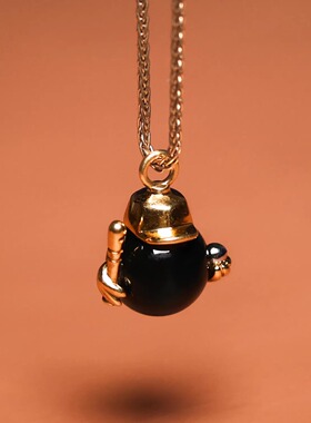 秋会长和田玉新疆天然黑青籽棒球圆珠挂件【NGTC国检N1子料大证】