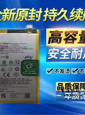 适用realme真我12+手机电池 RMX38866原装高容量电池 BLPA43电板