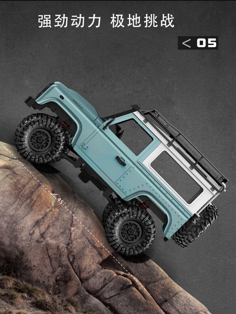 MANGNIU D90 원격 제어 자동차 전문 RC 4 륜 구동 등산 오프로드 차량 모델 소년을위한 원격 제어 자동차 전기 장난감 자동차