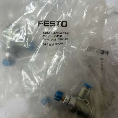 议价维修闲置FESTO调速阀GRLA-1/4-QS-6-RS-D