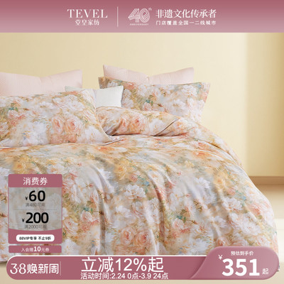 堂皇家纺保暖全棉磨毛四件套