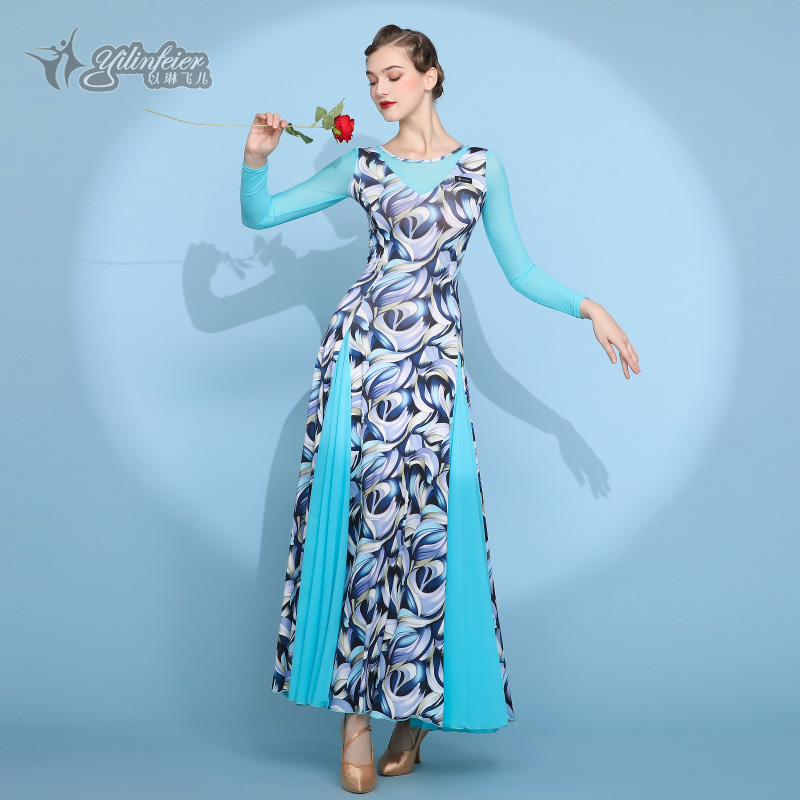 神往连衣裙摩登舞以琳飞儿