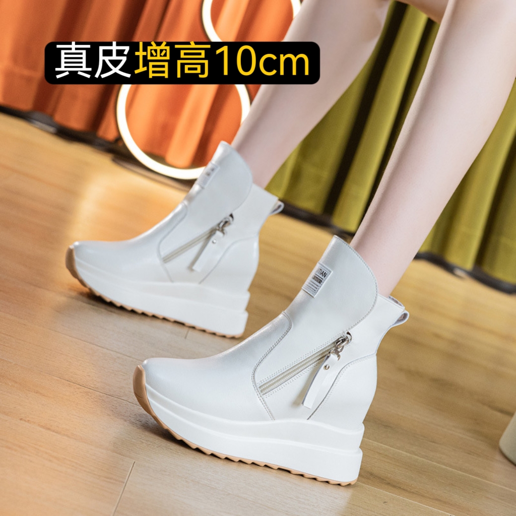 爆款内增高马丁靴女2025新款