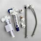 适配吉博力TYP3008坐便器3分波纹管进水4分入墙水箱进水阀侧进水