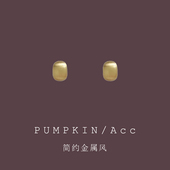 简约金属磨砂拉丝C形小耳圈耳环冷淡风高级感耳饰小巧蚊香盘耳夹