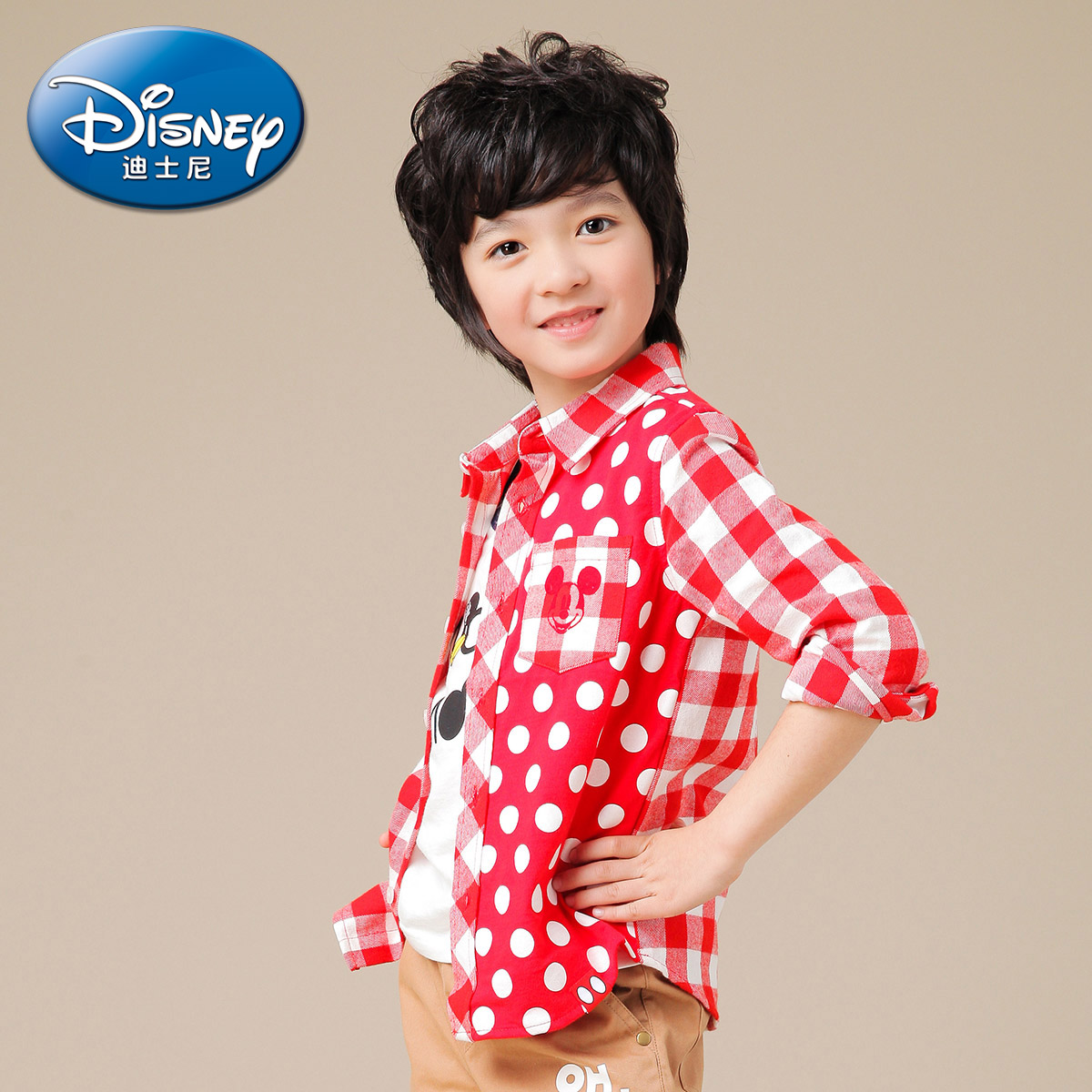 Chemise enfant DISNEY à manche longue - Ref 2084338 Image 3