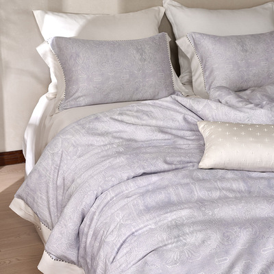 TENCEL丨夏季高端百支100S超细旦兰精LF天丝四件套印花丝滑凉感