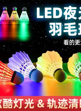 羽毛球夜光室外防风专业耐打