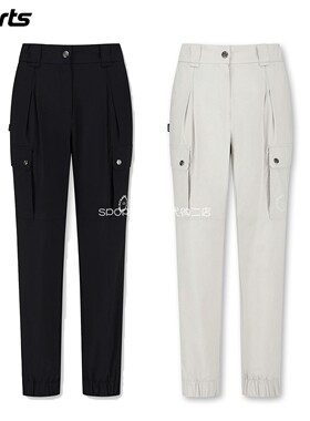 韩国代购CRAIG KARL高尔夫穿搭26年春夏立体口袋户外工装裤长裤女