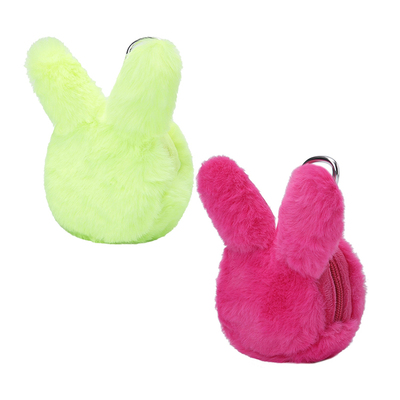 韩国代购PEARLY GATES高尔夫25年可爱毛绒运动挂件兔子迷你小球袋