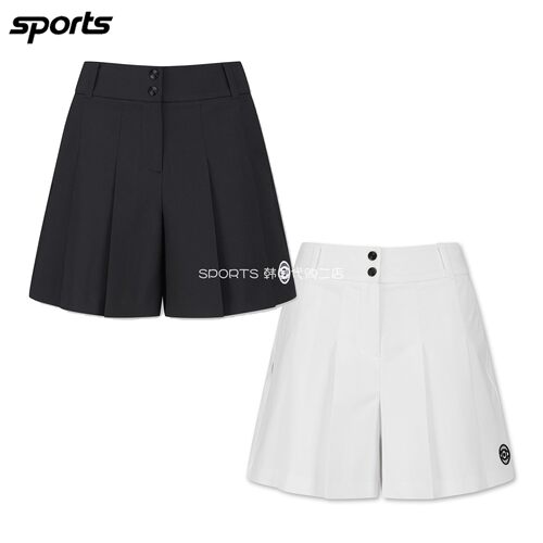 韩国代购CRAIG KARL高尔夫穿搭26年春夏宽松A字型显瘦运动短裤女