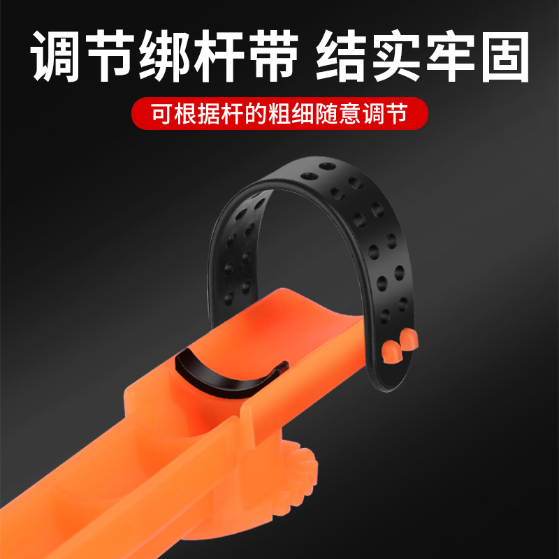 快速收线器绕线卡绕线板可调节鱼竿绕线夹钓鱼用品绕线板渔具