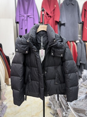 （商场同款专柜发货）冬羽丽人27221时尚休闲短款连帽宽松羽绒服