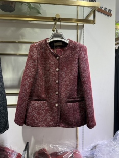 （商场同款专柜发货）中年妈妈小香风外套女新款时尚百搭显瘦上衣