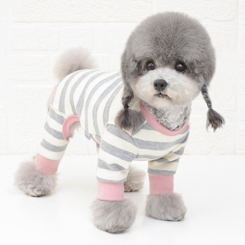 狗狗衣服保暖新款四脚宠物泰迪