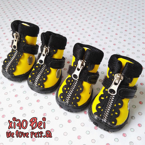 春夏新品 宠物狗狗小猫小狗凉鞋网眼透气休闲鞋防滑透气鞋子