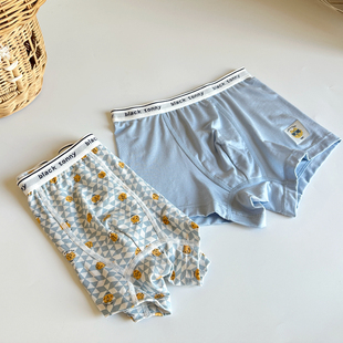 春夏秋冬儿童小内裤男童平角四角四季柔软亲肤莫棉薄款抑菌短裤