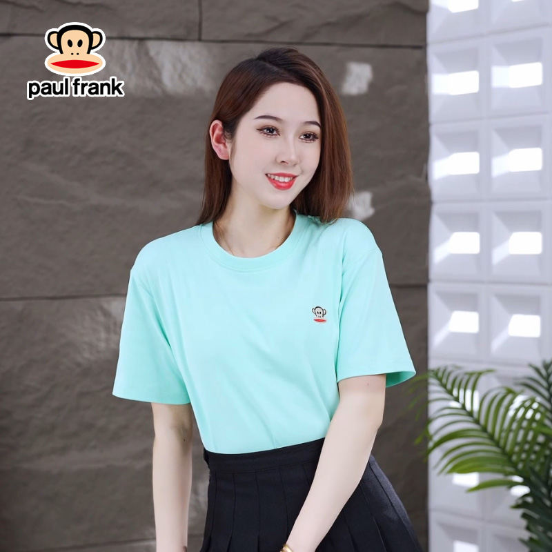 男女同款大嘴猴运动短袖圆领宽松