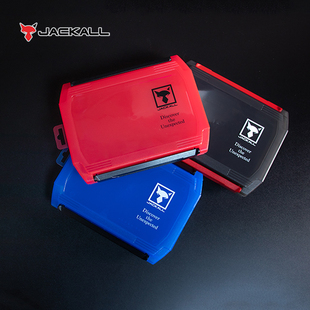 日本Jackall耐冲击高强度单层路亚假饵软饵收纳盒1500/1510D现货