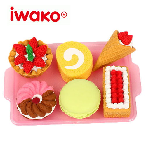 IWAKO卡通橡皮学生专用趣味橡皮