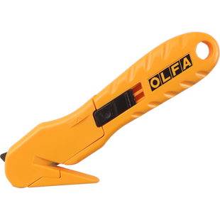 日本进口OLFA安全开箱刀 拆快递包裹塑料工业开箱器美工刀SK-10拆箱工具美工刀缠绕膜切割刀包装带切割裁剪刀