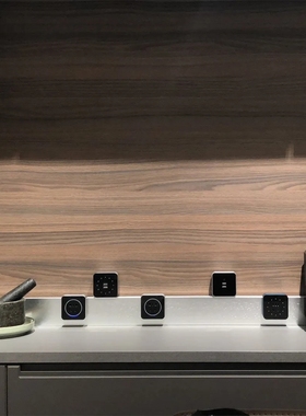 艾宝沃xpower可移动电力轨道插座厨房客厅无线不带线排插接线板