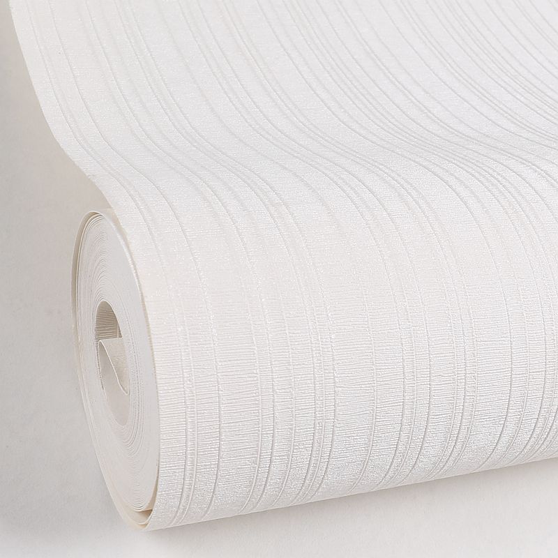 纯白色3D素色小格子暗纹墙纸 客厅书房餐厅酒店 简约纯色浮雕壁纸