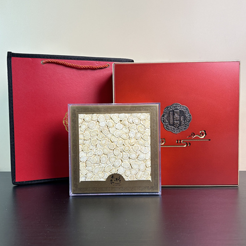 支持视频看现货 长白山西洋参片花旗参段原枝花旗参年货送礼佳品