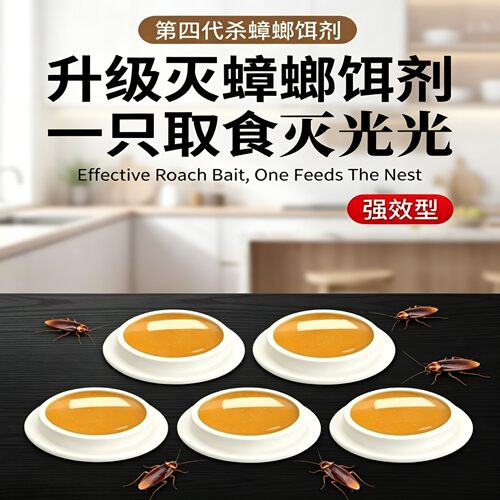 家用餐厅强效灭蟑胶饵全窝端