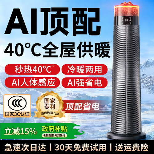 省电：第1名】德国进口AI暖风机