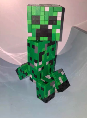 2025新品我的世界拼装积木21276苦力怕男孩子益智玩具儿童节礼物