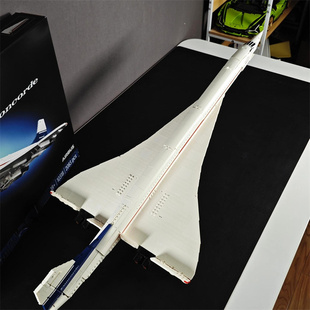 协和式飞机积木2025新款创意系列客机男孩子10318拼装儿童玩具