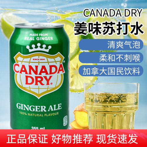 Canadadry加拿大姜味碳酸饮料
