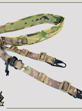 呼噜大叔战术背带FERRO快速调节斜跨肩带鹰嘴挂扣wargame枪绳