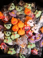 Halloween candies, bulk pumpkins, Halloween Night cartoon gifts, marshmallows, creative and funny gifts, snacks, gummy candies thumbnail 6