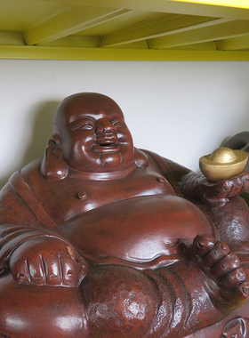 宜兴紫砂摆件茶公茶圣老物件