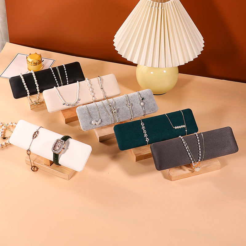 实木手链展示架扁形手镯架